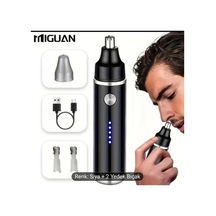 Yıwu Usb Şarj Edilebilir Kulak Ve Burun Tüy Kesme Makinesi - 500mah Lityum Pil Güçlü
