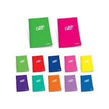 College Plastik Kapak A5 40 Yaprak Çizgili Defter 12'li Paket