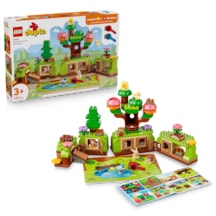 LEGO® DUPLO® Vahşi Hayvanlarla Keşif Ormanı 10480 – 2 Yaş ve Üzeri Çocuklar için 6 Hayvan İçeren Oyuncak Yapım Seti (131 Parça)