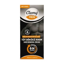 Clemy Men 6 Dk Tüy Dökücü Krem Sert Ve Kalın Tüyler İçin 100 Ml