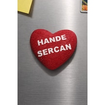Sevgililer Günü İsme Özel Magnet Pembe