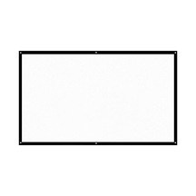 Jeemson H70 70 İnç 16:9 Dacron Projeksiyon Ekranı - Ev Sineması, Toplantı Ve Dış Mekan Kullanıma Uygun Basit Kurulumlu Beyaz Ekran