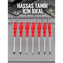 Znv Zenvia Mey İthalat Düz Ve Yıldız Başlıklı 7li Tornavida Seti Ergonomik Tutma Znv2025 Cmn 21441575