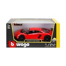 21079 Sun-bur-1 24 Lamborghını Aventador Sv Coupe Krmz Çok Renkli