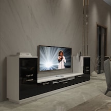 Decoraktiv Trendstyle On2 Mdf Tv Ünitesi Tv Sehpası Beyaz - Siyah