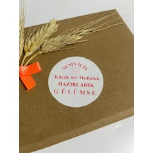 Senin İçin Yuvarlak Yapışkanlı Etiket 5x5 Cm 100 Adet