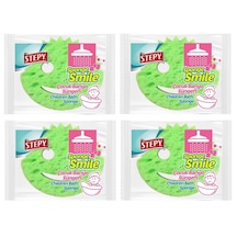 Stepy Sponge Smile Çocuk Banyo Süngeri X 4 Paket