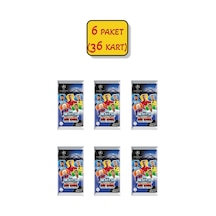 6 Paket 36 Kart Uefa Şampiyonlar Ligi 16/17 Match Attax Futbolcu Kartları