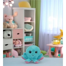 Güzel Gözlü Ahtapot Peluş 15 Cm 62403 Mavi