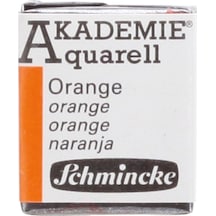 Schmincke Akademie Aquarell Yarım Tablet Sulu Boya 330 Orange
