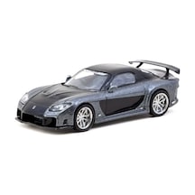 Mey İthalat 1/64 Mazda Rx-7 Veilside Fortune7 Grey Metallic / Black