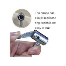 Fastbuy 2 Adet Araç Pompa Boru Bağlantısı, Lastik Ağız, Hızlı Bağlantı, Şişme Pompa Döndürme Aksesuarı Diğer