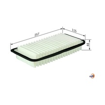 Hava Filtresi Yarıs I 1.0 12v 99-06 -p107 05 C1 05 1.0 1457433971