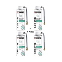 Ipone Sos Tyre Lastik Tamir Köpük Spreyi 200 Ml S.o.s. - 4 Adet