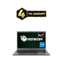 Monster Huma H4 V5.1.10 i5-1235U 32 GB 1 TB SSD 14.1" Dos FHD Dizüstü Bilgisayar