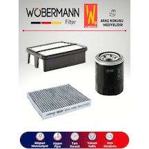 Wöbermann Kia Sportage 1.6 Gdi Filtre Bakım Seti 2010 - 2016 3K