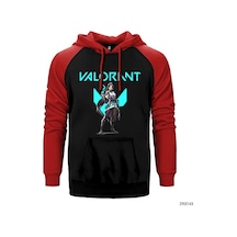 Valorant Sage Sarı Renk Reglan Kol Sweatshirt / Hoodie