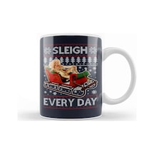 Sleigh Everyday Rupaul Christmas Knit Kupa Bardak Porselen Karışık