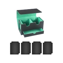 Suntek Kart Güverte Kutusu Oyun Kartı Kılıfı Oyuncak İç-yeşil