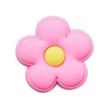 Crocs Pink Flower Jibbitz Ayakkabı Terlik Süsü 10009455 J01098