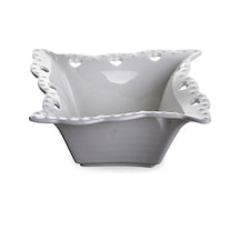 Ultraform Porselen Delikli Yıldız Kase 9 CM