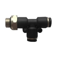 1/8" 4Mm Pnömatik Yan Bacak Te Rekor
