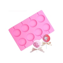 Lolipop Şeker Kalıbı Pembe