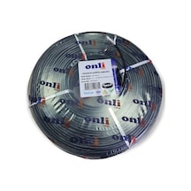 Onli 2x0,50 250m 2+1 Pe Outdoor Cctv Siyah Kablo
