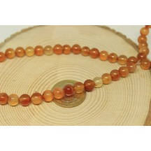 Akik Taşı 8mm/5 adet (24015-1)
