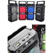 Bluetooth Hoparlör Çift Mikrofonlu Güçlü Ses Kaliteli Kesintisiz Kablosuz Mh-hs0585-9103