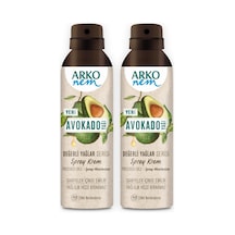 Nem Değerli Yağlar Avokado Sprey Krem 2 Adet 150 Ml