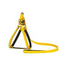 Pet Pretty Yumuşak Dokulu Köpek Göğüs Tasması Takımı No.0 Sarı