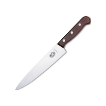 Victorinox 5.2030.25 Tırtıklı Şef Dilimleme Bıçağı Ahşap