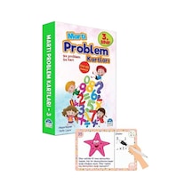 3.Sınıf Problem Kartları-Yaz Sil Kalemli- Martı Yayınları