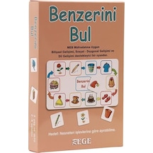 3 Yaş Benzerini Bul Kartları rege
