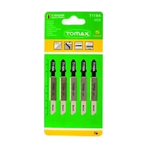 Tomax T-118a Dekopaj Bıçak Dekobaj 1.2mm Testere 1-3mm Kalınlık Kesici 5 Adet Metal Hss - 5'li Paket diğer