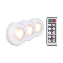 Singree Kablosuz Led Dolap Aydınlatma - 3'lü Paket, Uzaktan Kumandalı, Zamanlayıcılı, Parlaklık Ayarlı Diğer