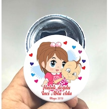 Baskiistiyorumm Bebek Açacak Magnet Isim Baskılı Magnetli Açacak (367451228)