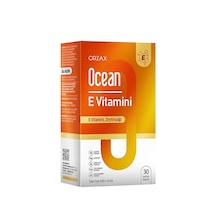 Ocean Vitamin E Takviye Edici Gıda 30 Softjel Kaps