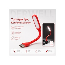 Esnek Usb Led Lamba Powerbank Laptop Ve Pc İçin Taşınabilir Gece Lambası