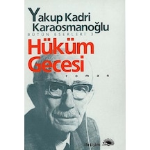 Iletişim Yayınları Hüküm Gecesi Yakup Kadri Karaosmanoğlu