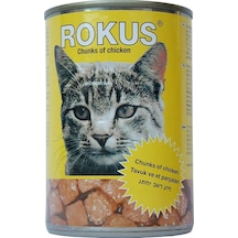 Rokus Tavuklu Konserve Yetişkin Kedi Maması 410 G