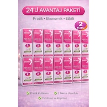 Northcity Biowet Ağda Bezi 2 Metre Spatula Hediyeli Epilasyon Bezi 24 Paket