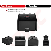 Arka Çanta 90 Litre Siyah Pizza Çantası Siyah