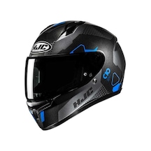 Hjc C10 Aspa Mc2 Kapalı Kask Mavi
