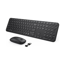 Seenda Kablosuz Klavye Ve Mouse, Usb Ve Type-c - Siyah-65950