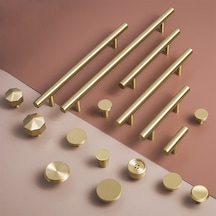 Rosa Mat Gold - Altın - Sarı Kulp 160 mm