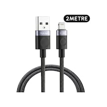 Ven-dens Vd-dcm02 Premium Lightning Örgülü Hızlı Şarj Kablosu - 2 Metre