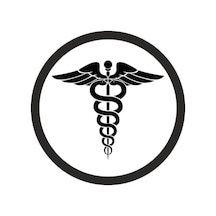 2 Adet Doktor Logosu Sticker Yapıştırma 10 Cm Renkli Su Geçirmez