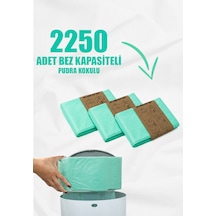 Korbell 16 Lt Çöp Kutuları Ile Uyumlu 2250 Bebek Bezi Kapasiteli 3 Paket Yerli Çöp Poşeti Pudra Kokulu